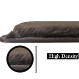Chocolate Faux Rabbit Fur Rug - Image 6