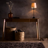 Chocolate Solid Plush Shag Rug - Image 2