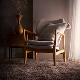 Chocolate Solid Plush Shag Rug - Image 3