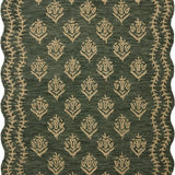 Christmas Forest Oatmeal Floral Hand-Tufted Wool Rug - Image 2