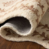 Christmas Ivory, Natural Floral Hand-Tufted Wool Rug - Image 7