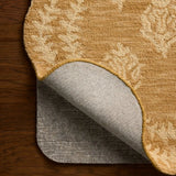 Christmas Wheat, Ivory Floral Hand-Tufted Wool Rug - Image 6