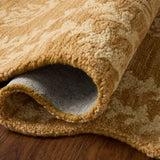 Christmas Wheat, Ivory Floral Hand-Tufted Wool Rug - Image 7