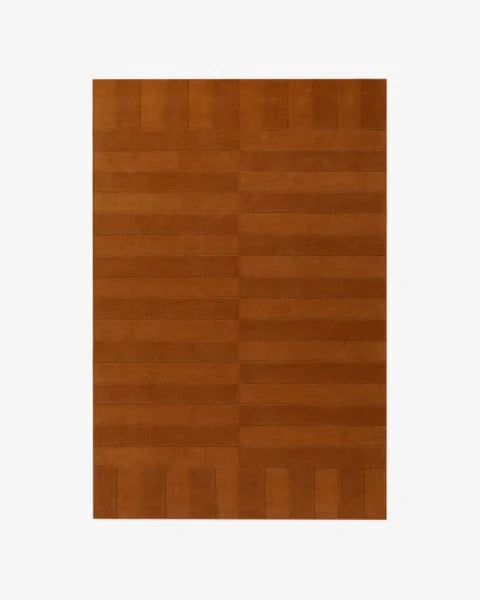 Clastra Geometric Hand-Tufted Wool Rug - Image 5