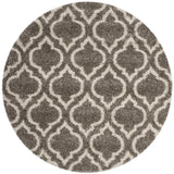 Club Heather Grey & Ivory Retro Plush Shag Rug - Image 8