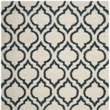 Club Ivory, Slate Blue Retro Collection Plush Shag Rug - Image 7