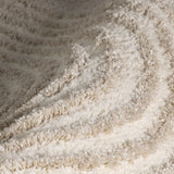 Coco Light Brown Ripple Collection Plush Shag Rug - Image 6
