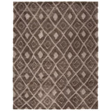 Coco Mushroom Ripple Collection Plush Shag Rug - Image 2