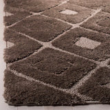 Coco Mushroom Ripple Collection Plush Shag Rug - Image 3