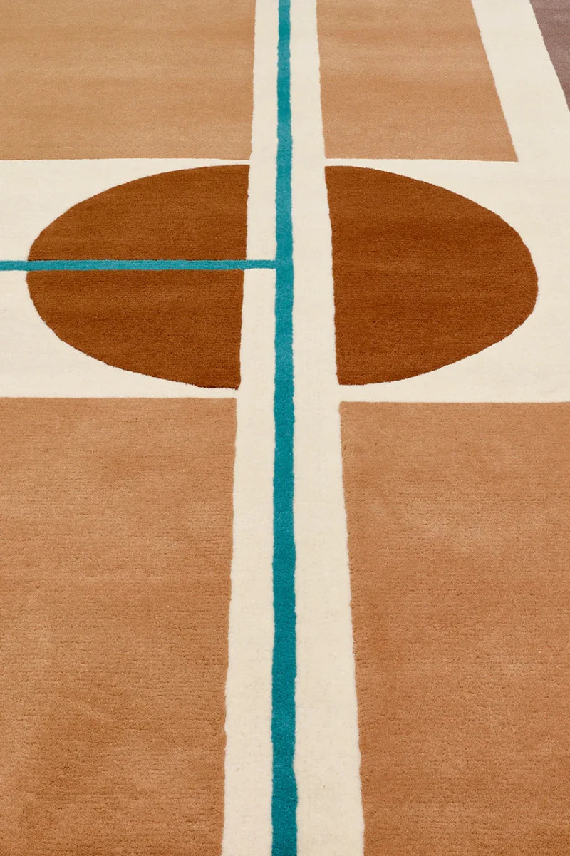 Colagem Abstract Hand-Tufted Wool Rug - Image 4