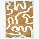 Congrand Abstract Hand-Tufted Wool Rug - Image 1