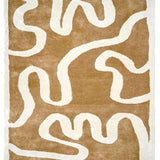 Congrand Abstract Hand-Tufted Wool Rug - Image 7
