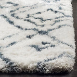 Cosmic Blue Retro Collection Plush Shag Rug - Image 3
