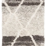 Cosmic Sand, Ivory Retro Collection Plush Shag Rug - Image 6