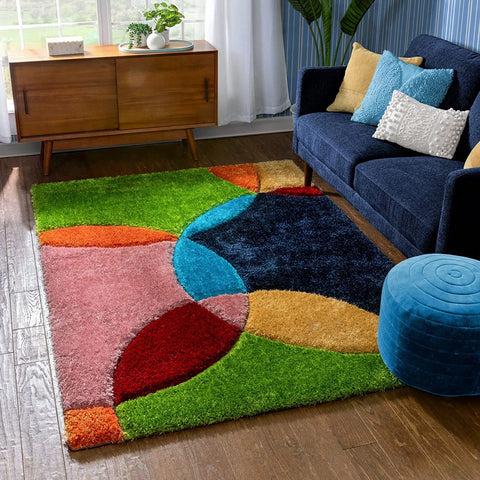CourtYard Plush Shag Rug - Image 1