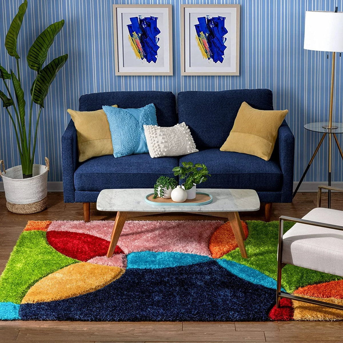 CourtYard Plush Shag Rug - Image 5