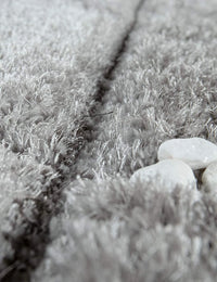 Criss Cross D Plush Shag Rug - Image 2