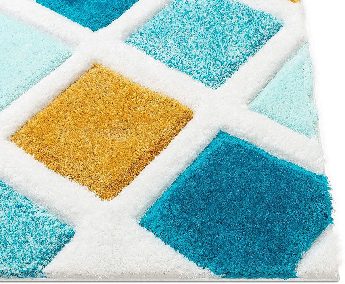 Cut Cross D Plush Shag Rug - Image 6