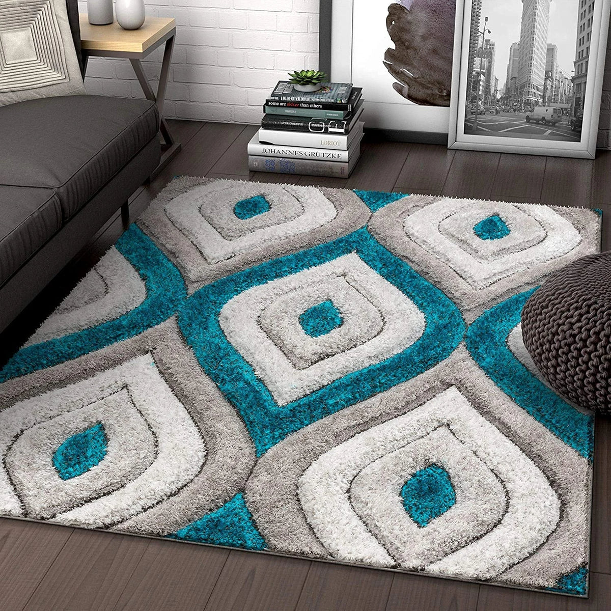Dazel Plush Shag Rug - Image 1