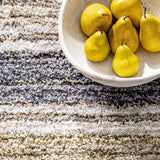 Denim Beige Ombre Collection Plush Shag Rug - Image 2