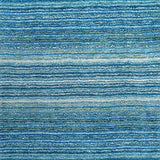 Denim Blue Ombre Collection Plush Shag Rug - Image 3