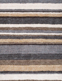 Denim Brown Ombre Collection Plush Shag Rug - Image 5
