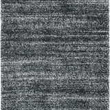 Denim Dark Grey, Ivory Ombre Collection Plush Shag Rug - Image 1