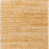 Denim Gold Ivory Ombre Collection Plush Shag Rug - Image 1