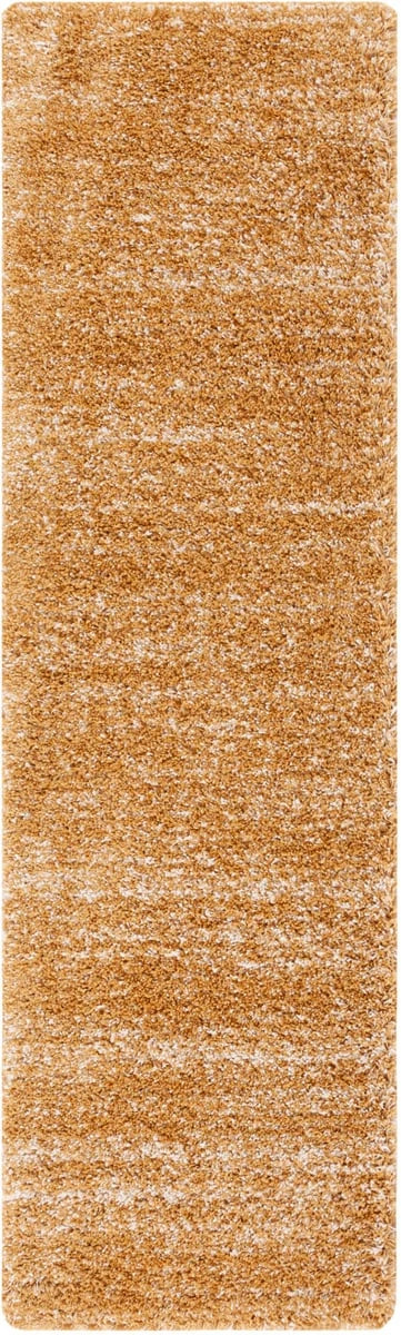 Denim Gold Ivory Ombre Collection Plush Shag Rug - Image 5