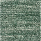 Denim Green, Ivory Ombre Collection Plush Shag Rug - Image 1