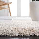 Denim Ivory, Beige Ombre Collection Plush Shag Rug - Image 2