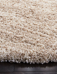Denim Ivory, Beige Ombre Collection Plush Shag Rug - Image 4