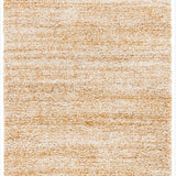 Denim Ivory, Gold Ombre Collection Plush Shag Rug - Image 1