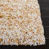 Denim Ivory, Gold Ombre Collection Plush Shag Rug - Image 3