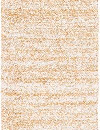 Denim Ivory, Gold Ombre Collection Plush Shag Rug - Image 5