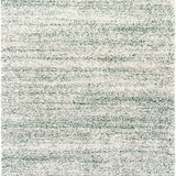 Denim Ivory, Green Ombre Collection Plush Shag Rug - Image 1