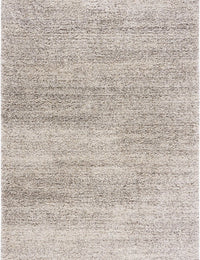 Denim Ivory, Grey Ombre Collection Plush Shag Rug - Image 1