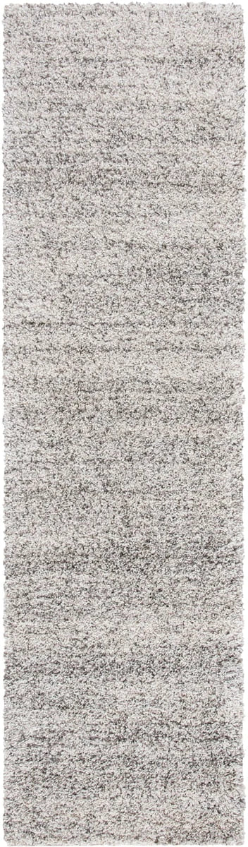 Denim Ivory, Grey Ombre Collection Plush Shag Rug - Image 2