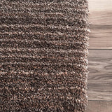 Denim Navy Ombre Collection Plush Shag Rug (Alternate Angle) - Image 7