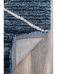 Denim Ombre Collection Plush Shag Rug - Image 2