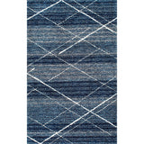 Denim Ombre Collection Plush Shag Rug - Image 5