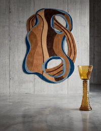 Devran Irregular Hand-Tufted Wool Rug - Image 3