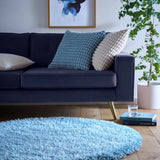 Duck Egg Solid Plush Shag Rug - Image 3