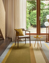 Earth Modern Hand-Tufted Wool Rug - Image 1