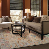 Elan IvoryWhite Hand-Knotted Wool Rug - Image 1