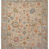 Elan IvoryWhite Hand-Knotted Wool Rug - Image 2