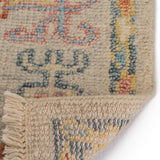 Elan IvoryWhite Hand-Knotted Wool Rug - Image 4