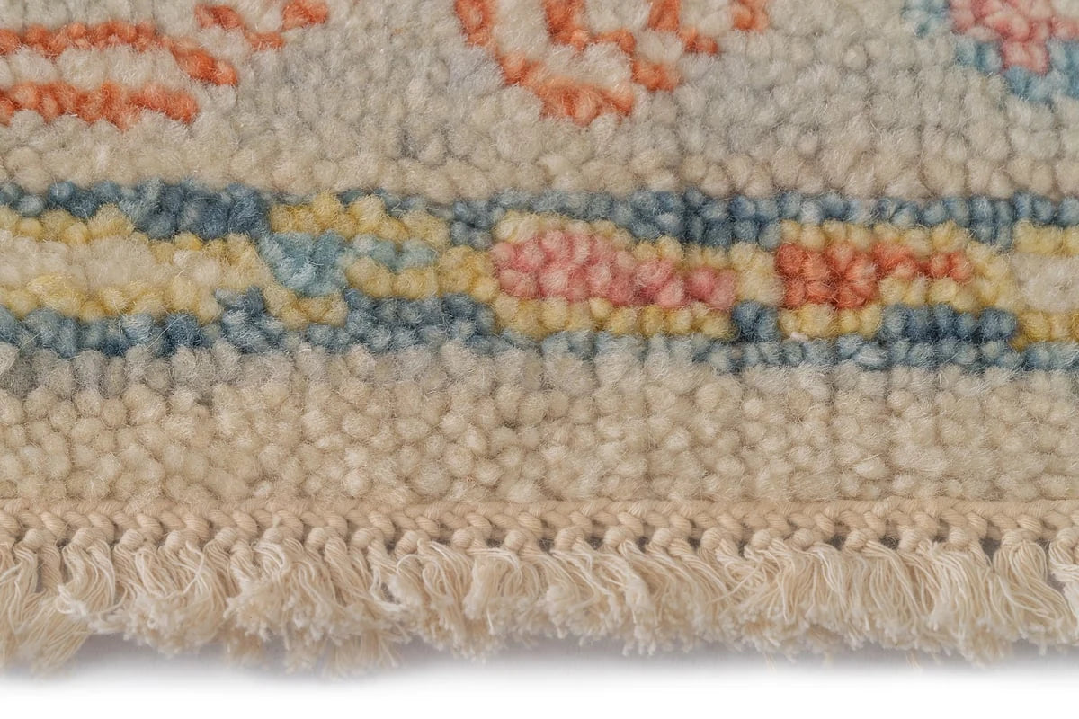 Elan IvoryWhite Hand-Knotted Wool Rug - Image 6