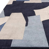 Element Abstract Hand-Tufted Wool Rug - Image 5