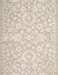Eligia Floral Hand-Tufted Wool Rug - Image 1